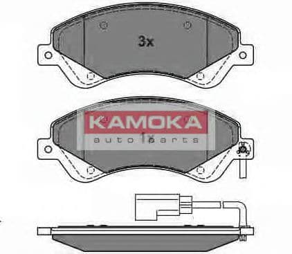 JQ1013858 Kamoka Гальмівні колодки