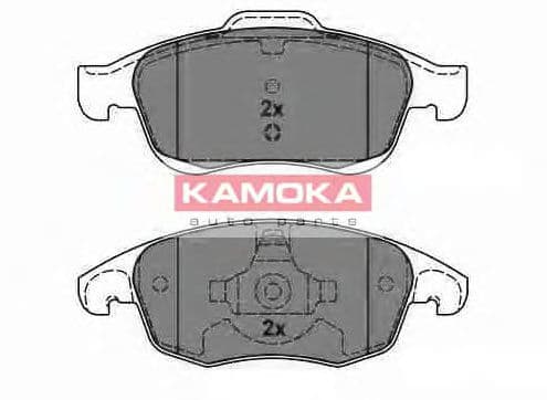JQ1013942 Kamoka Тормозные колодки