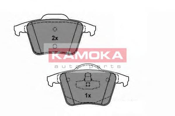 JQ1013564 Kamoka Тормозные колодки для Volvo XC90