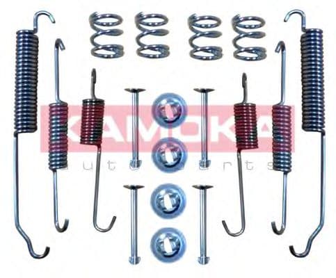 1070039 Kamoka Монтажний комплект барабанних гальмівних колодок
