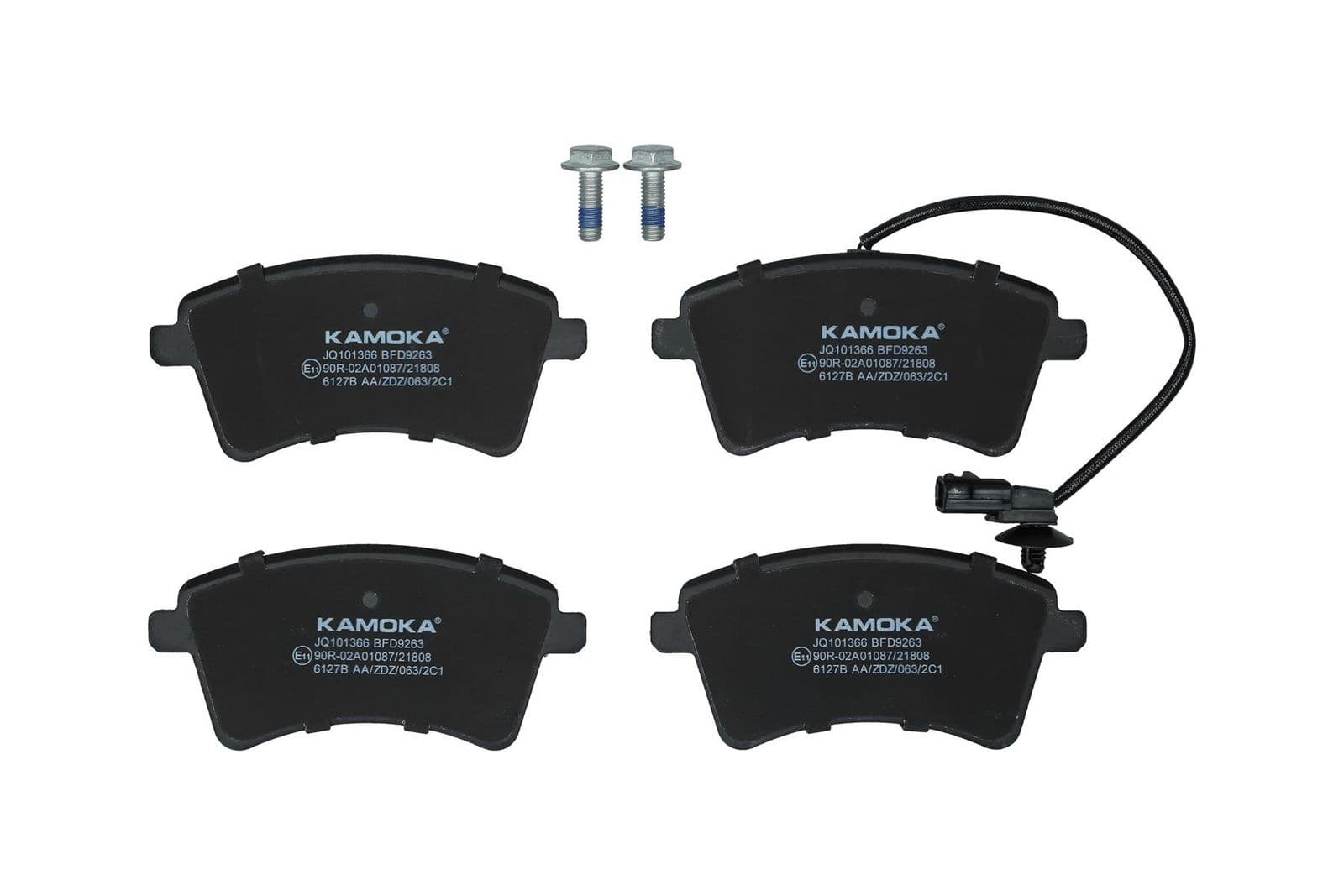 jq101366 Kamoka Гальмівні колодки для Renault Kangoo