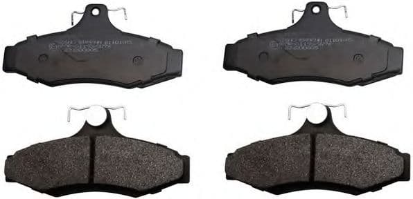 B110145 Denckermann Гальмівні колодки