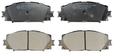 B110980 Denckermann Гальмівні колодки для Toyota Yaris