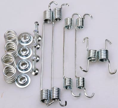 B160112 Denckermann Монтажный комплект барабанных тормозных колодок