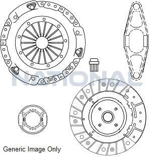ck10344 National Комплект зчеплення
