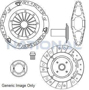 CK10036 National Комплект зчеплення
