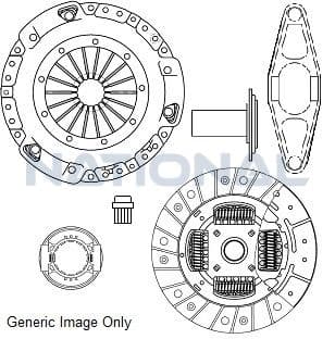 CK10027 National Комплект зчеплення