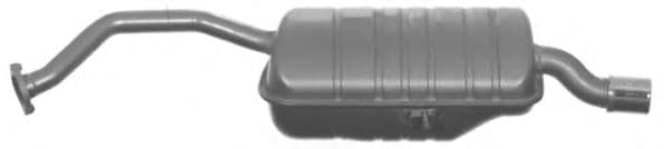 11.81.07 Imasaf Глушник вихлопних газів кінцевий для Alfa Romeo 166
