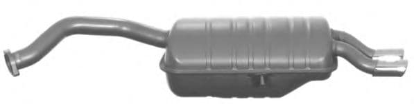 11.83.07 Imasaf Глушник вихлопних газів кінцевий для Alfa Romeo 166