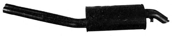 ME.80.07 Imasaf Глушитель выхлопных газов конечный для Mercedes SL-Class