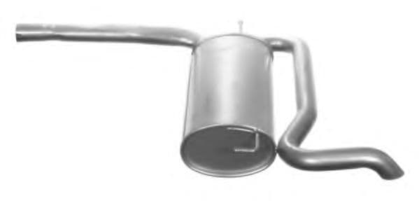 26.52.27 Imasaf Глушник вихлопних газів кінцевий для Fiat Strada