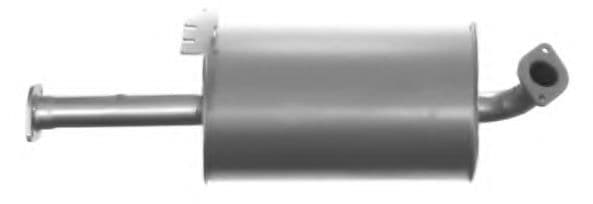 54.58.56 Imasaf Средний глушитель выхлопных газов для Opel Frontera