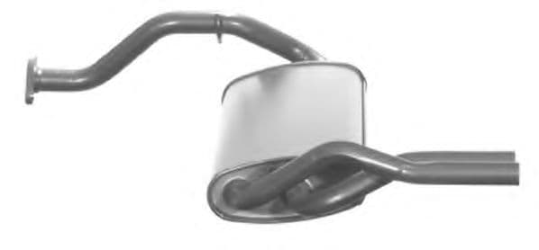 HO.25.07 Imasaf Глушник вихлопних газів кінцевий