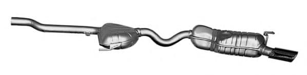 27.65.09 Imasaf Глушитель выхлопных газов конечный для Fiat Coupe