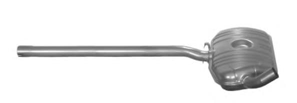 71.34.06 Imasaf Средний глушитель выхлопных газов