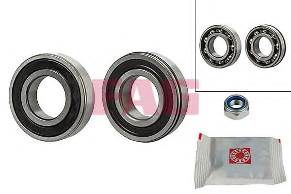 713 6301 00 FAG Підшипник ступиці колеса для Renault 4