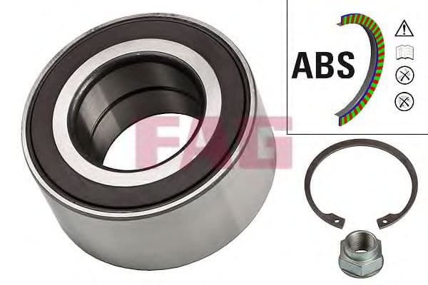 713 6907 00 FAG Підшипник ступиці колеса