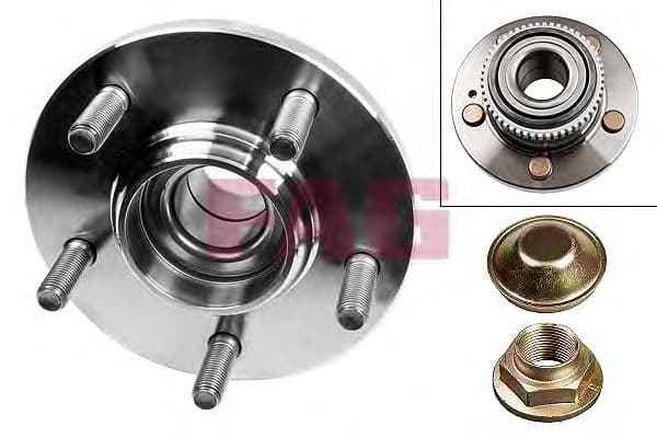 713 6266 00 FAG Ступиця колеса для Hyundai Santa Fe