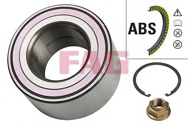 713 6157 90 FAG Підшипник ступиці колеса для Mazda 6