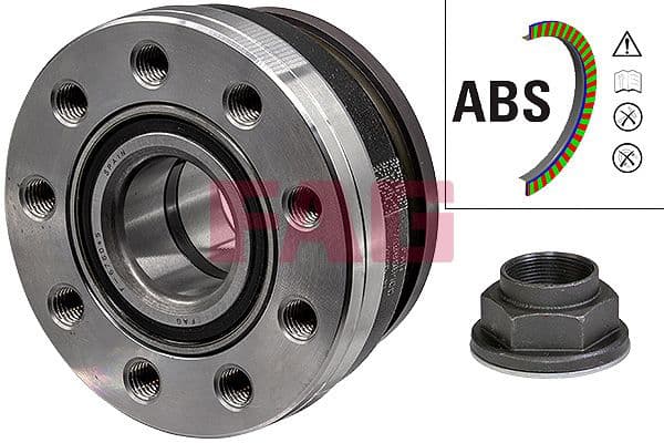 713698100 FAG Комплект ступиці колеса