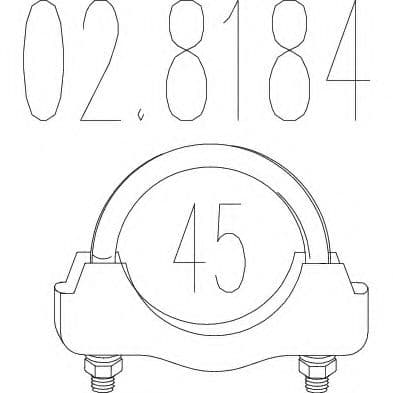 02.8184 MTS Соединительные элементы