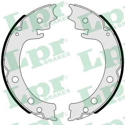 01041 LPR Колодки ручника