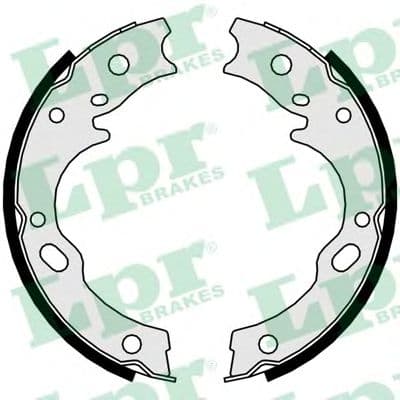 01127 LPR Колодки ручника