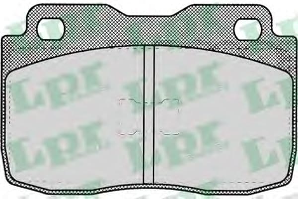 05P010 LPR Тормозные колодки