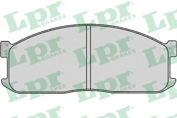 05P039 LPR Тормозные колодки