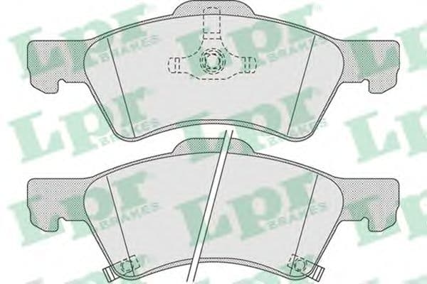 05P1006 LPR Гальмівні колодки