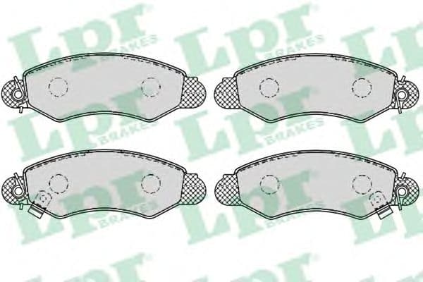 05P1041 LPR Гальмівні колодки