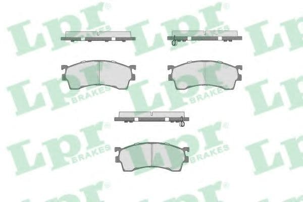 05P1045 LPR Гальмівні колодки