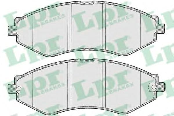 05P1208 LPR Гальмівні колодки