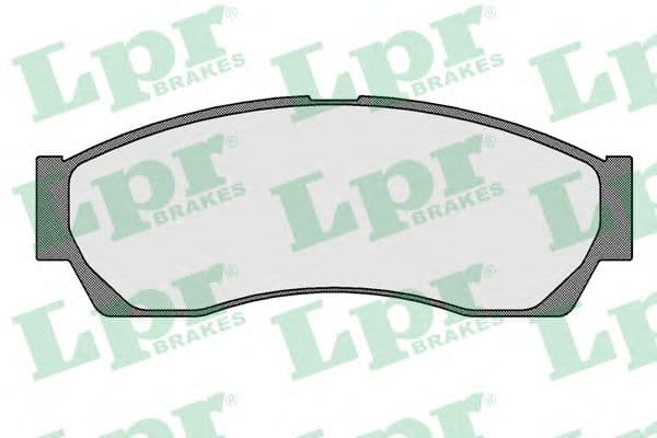 05P1553 LPR Гальмівні колодки для Rover CityRover