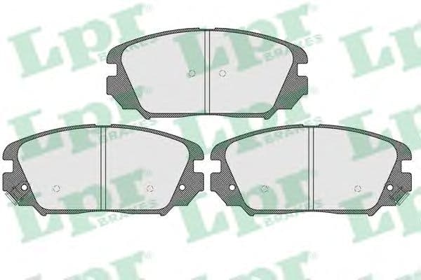 05P1599 LPR Гальмівні колодки