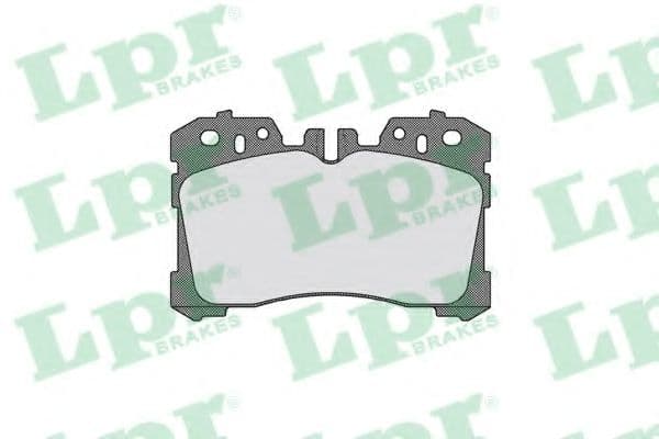 05P1848 LPR Тормозные колодки для Lexus LS