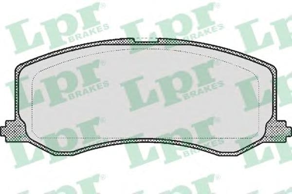 05P522 LPR Гальмівні колодки для Suzuki Swift