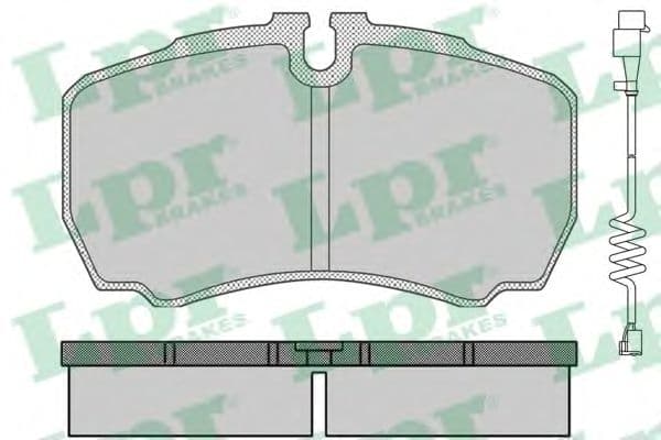 05P830A LPR Гальмівні колодки