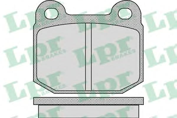 05P947 LPR Тормозные колодки
