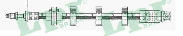 6T46596 LPR Тормозной шланг для Peugeot 406