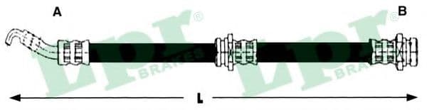 6T47647 LPR Тормозной шланг