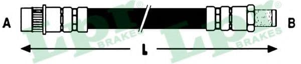 6T47879 LPR Гальмівний шланг