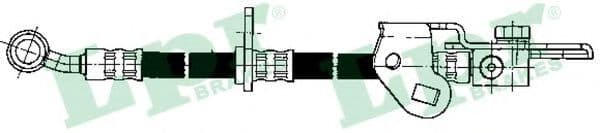 6T48312 LPR Гальмівний шланг