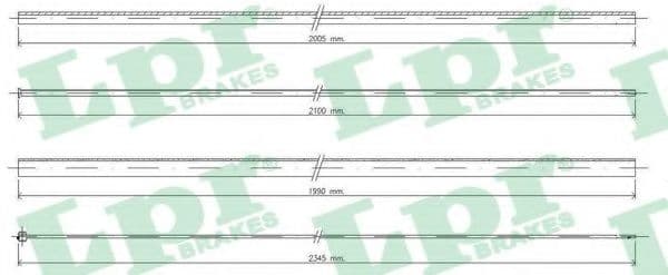 C0036A LPR Тросик газа