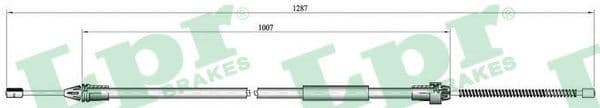 C0682B LPR Трос ручного гальма