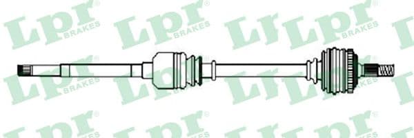 DS15040 LPR Піввісь для BMW 3 Series