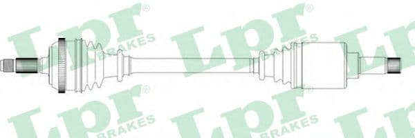 DS16177 LPR Полуось