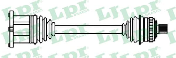 DS21108 LPR Піввісь