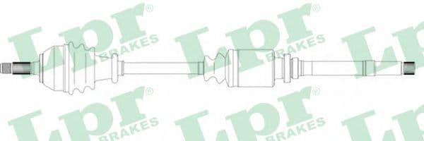 DS38072 LPR Полуось