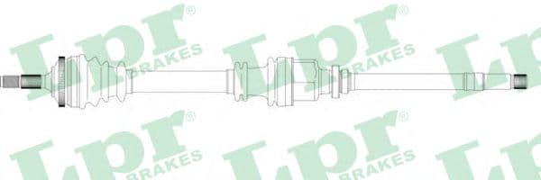 DS38138 LPR Піввісь для Peugeot 206